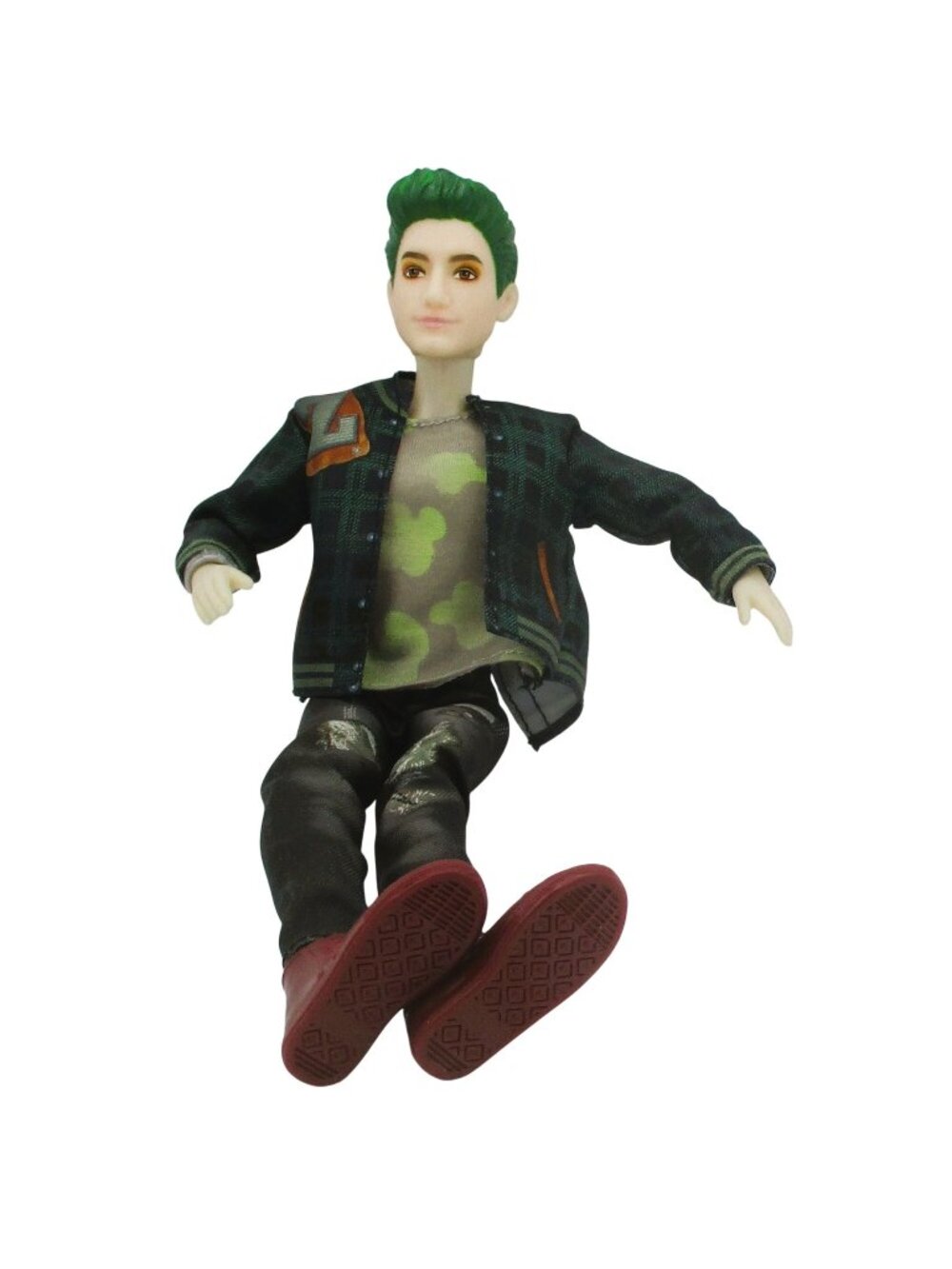 Zombies 3 Zed Fashion Doll Hasbro 2014 Green Hair Original Outfit Distressed Pan